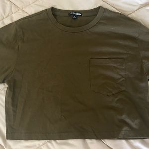 Olive Green Fashion Nova Top